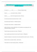 CHEM 1020 Exam 5 | Actual Questions and Answers Latest Updated 2024/2025 (Graded A+)