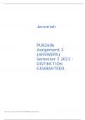 INV2601 Assignment 1 (ANSWERS) Semester 2 2023 - DISTINCTION GUARANTEED