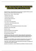 Basic Appraisal Procedures Mckissock Exam Questions With 100% Correct Solutions