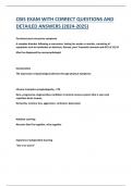 CBIS EXAM WITH CORRECT QUESTIONS AND  DETAILED ANSWERS (2024-2025) Persistent post concussive symptoms A complex disorder following a concussion, lasting for weeks or months, consisting of  symptoms such as headaches or dizziness, Nausea, post Traumatic a