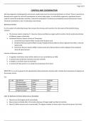 CONTROL AND COORDINATION (BIOLOGY)NOTES