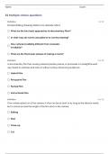 TFM EXAM STUDY GUIDE 1 WITH 100% CORRECT ANSWERS