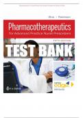 Test Bank - Pharmacotherapeutics for Advanced Practice Nurse Prescribers, 6th Edition (Woo, 2024), Chapter 1-57 | All Chapters