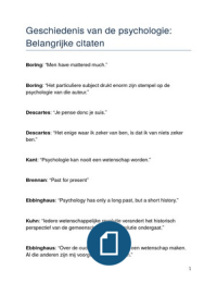 Belangrijke citaten: GVDP