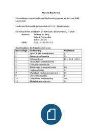 Theorie Biochemie 