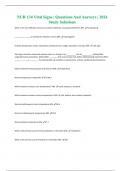 NUR 134 Vital Signs Questions And Answers 2024 Study Solutions