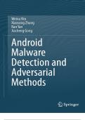 Android Malware Detection and Adversarial Methods 2024th Edition with complete solution