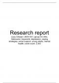 Research in Psychopathology (GGZ2028): VOLLEDIG RESEARCH REPORT