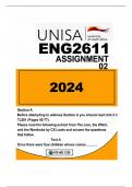  ENG2611 ASSIGNMENT 02 DUE 25 JUNE 2023