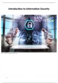 Samenvatting Bedrijfsinformatiesystemen, 17e editie -  Introduction to Information Security