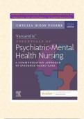 TEST BANK For Varcarolis Essentials of PsychiatricMental Health Nursing, 5th Edition (Fosbre, 2024), Verified Chapters 1 - 28, Complete Newest Version