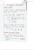 Physics Class 12 chapter 2 Chapter: Electric Current