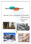 Social Science – History, Civics, Geography & Economics – NCERT – CBSE – Class 9  Workbook – Multiple Choice Questions 