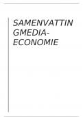 Samenvatting media-economie en mediastructuren