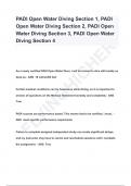 PADI Open Water Diving Section 1, PADI Open Water Diving Section 2, PADI Open Water Diving Section 3, PADI Open Water Diving Section 4 ( BUNDLED HERE!!) 2024 