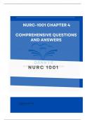 NURC-1001 Chapter 4 Comprehensive Questions with 100% CORRECT Answers