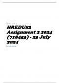 HREDU82 Assignment 2 LITERATURE REVIEW 2024 (718453) - 23 July 2024