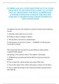 FLORIDA 6-20 ALL LINES ADJUSTER ACTUAL EXAM , PRACTICE EXAM AND STUDY GUIDE ALL IN ONE SET ALL QUESTIONS AND WELL ELABORATED ANSWERS TOP RATED VERSION FOR 2024-2025 ALREADY A GRADED WITH EXPERT FEEDBACK | NEW AND REVISED