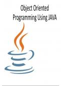 Class note Java programming