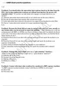 QABA Exam practice questions taken from Relias training_2023_ANSWRED WITH FEEDBACKS.