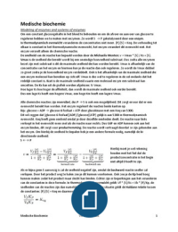 Enzymkinetiek bij medische biochemie