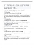 IVY SOFTWARE - FUNDAMENTALS OF ECONOMICS 2024