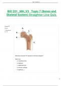 BIO 201 _MH_V3 Topic 7 (Bones and Skeletal System) Straighter Line Quiz.