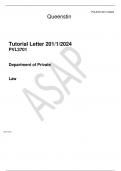 	 Tutorial Letter 201/1/2024 PVL3701 Department of Private Law