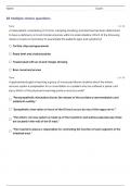 MN551 UNIT 6 PRACTICE QUESTIONS WITH COMPLETE SOLUTIONS