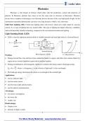 Summary -  Photonics