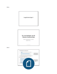 Jeugdcriminologie 5: De voorzieningen van de Vlaamse Gemeenschap