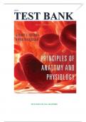 Test Bank - Principles of Anatomy and Physiology, 16th Edition (Tortora, 2020) Chapter 1-29 | All Chapters