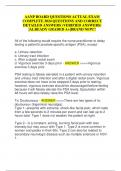 AANP BOARD QUESTIONS ACTUAL EXAM  COMPLETE 2024 QUESTIONS AND CORRECT  DETAILED ANSWERS (VERIFIED ANSWERS)  |ALREADY GRADED A+|BRAND NEW!!
