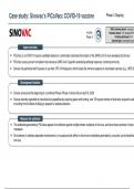 Sinovac Information Pack Case study: Sinovac’s PiCoVacc COVID-19 vaccine