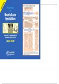 POCKET BOOK  OF Hospital care for children GUIDELINES FOR THE MANAGEMENT OF COMMON CHILDHOOD ILLNESSES Second edition