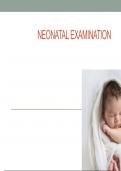 L4 Neonatal Examination Questions with Explanations of Answers | latest upate 2024