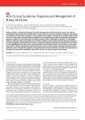  405 ACG Clinical Guideline: Diagnosis and Management of Biliary Strictures B. Joseph Elmunzer, MD, MSc1 , Jennifer L. Maranki, MD, MSc2 , Victoria Gomez, MD ´ 3 , Anna Tavakkoli, MD, MSc4,5 , Bryan G. Sauer, MD, MSc, FACG6 , Berkeley N. Limketkai, MD, Ph