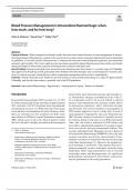 Blood Pressure Management in Intracerebral Haemorrhage: when, how much, and for how long? Chloe A. Mutimer1  · Nawaf Yassi1,2 · Teddy Y Wu3,4