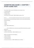 COGNITIVE NSC EXAM 3 - CHAPTER 7 STUDY GUIDE TEST.