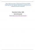 WGU D484 Penetration Testing Kevin M Krawczuk DKN1 PENETRATION TEST REPORT ANALYSIS (CompTIA PenTest+) Western Governors University