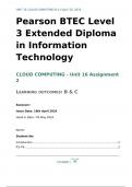 UNIT 16 CLOUD COMPUTING ASSIGNMENT B&C (Distinction)