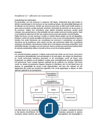 HEMATOLOGIE - hoofdstuk 11: Afbraak van erytrocyten