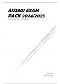 AIS2601 EXAM PACK 2024/2025