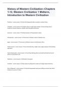 History of Western Civilization--Chapters 1-12, Western Civilization 1 Midterm, Introduction to Western Civilization passed