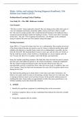 Case Study 28 —Mrs. Hill - Bathroom Accident With Answers Problem-Based Learning/Critical Thinking Ackley and Ladwig’s Nursing Diagnosis Handbook, 13th Edition Makic (2024)