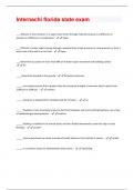 Internachi florida state exam Questions And Answers Graded A+