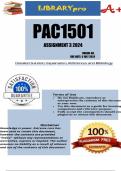 PSC1501 Assignment 3 (COMPLETE ANSWERS) 2024 - DUE 5 July 2024