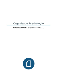 organisatiepsychologie