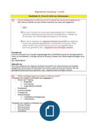 Algemene vorming 1 - samenvatting Adriaenssens (hints)