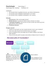 Psychologie H14 Stress
